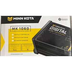 Minn Kota MK 106D Vehicle Battery Charger 12V -‎ Black